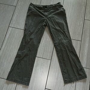BANANA REPUBLIC olive green pants